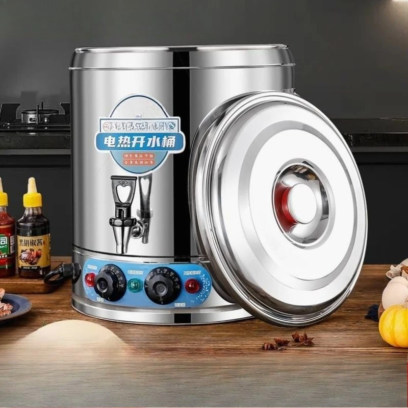 Commercial electric boiling water bucket, cooking bucket, large-capacity boiling soy milk, porridge bucket, insulation bucket
Commercial electric boiling water bucket, cooking bucket, large-capacity boiling soy milk, porridge bucket, insulation bucket