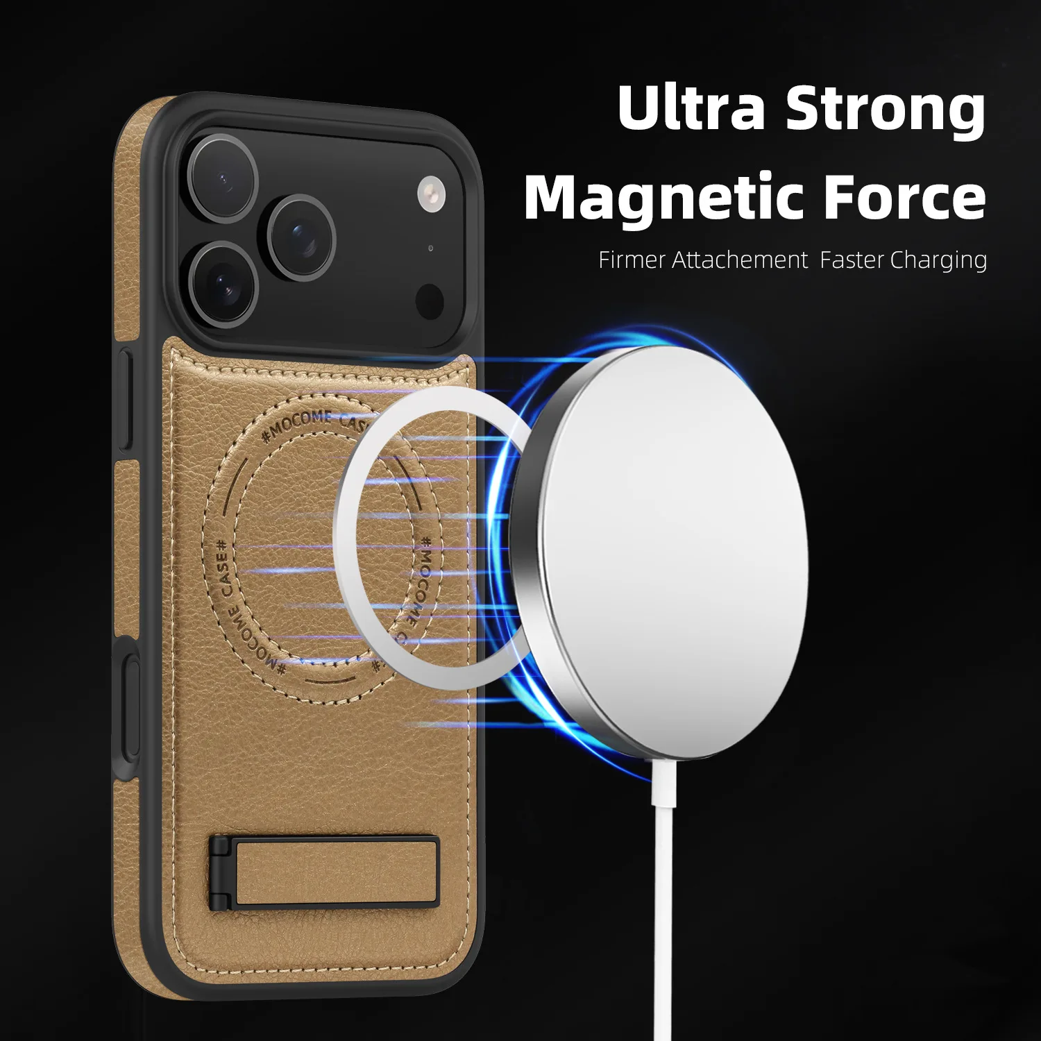 For Magsafe Pu Leather Stand Case for IPhone 17 16 15 14 Plus 13 12 Pro Max 17Air Magnetic Wireless Charging Shockproof Cover
For Magsafe Pu Leather Stand Case for IPhone 17 16 15 14 Plus 13 12 Pro Max 17Air Magnetic Wireless Charging Shockproof Cover