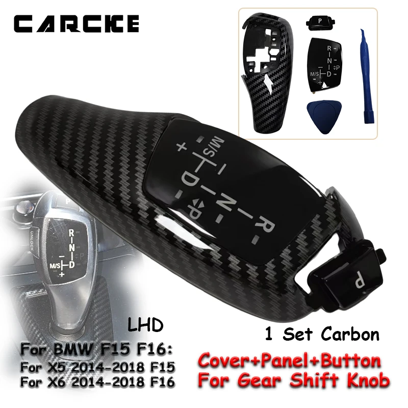 F15 Cover Button Panel of Gear Shift Knob For BMW F16 Car Gear Knob Accessories Shifter Lever Assembly Refit Parts Replacement
F15 Cover Button Panel of Gear Shift Knob For BMW F16 Car Gear Knob Accessories Shifter Lever Assembly Refit Parts Replacement