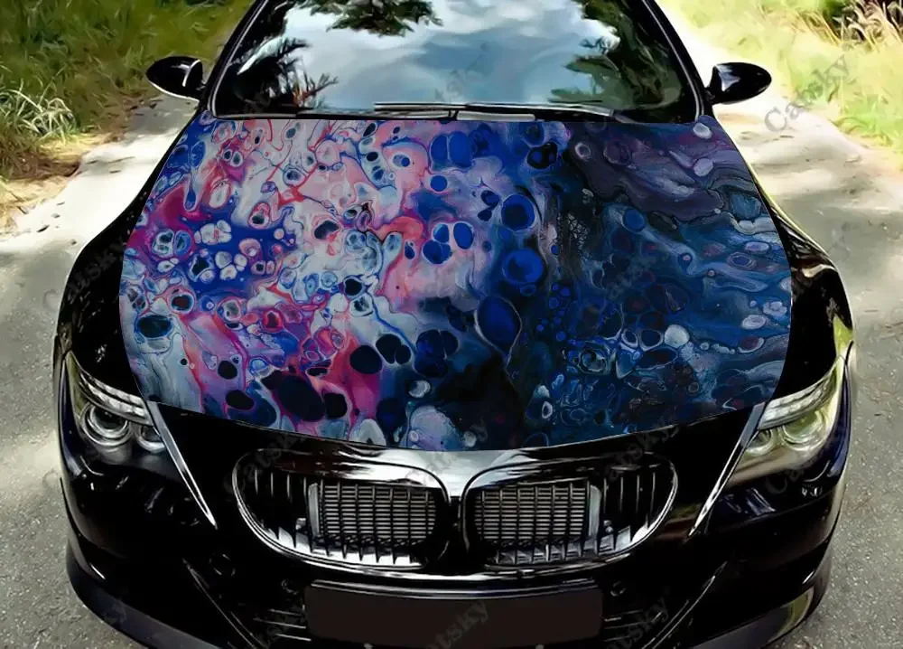 Cool Abstract Art Car hood vinyl sticker wrap film custom self-adhesive sticker universal car hood decal
Cool Abstract Art Car hood vinyl sticker wrap film custom self-adhesive sticker universal car hood decal