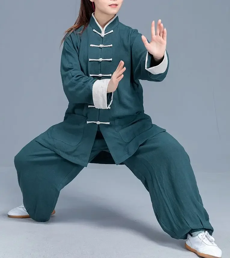 unisex top quality Autumn&Spring green/gray martial arts kung fu uniforms qigong wushu suits tai chi taijiquan clothing
unisex top quality Autumn&Spring green/gray martial arts kung fu uniforms qigong wushu suits tai chi taijiquan clothing