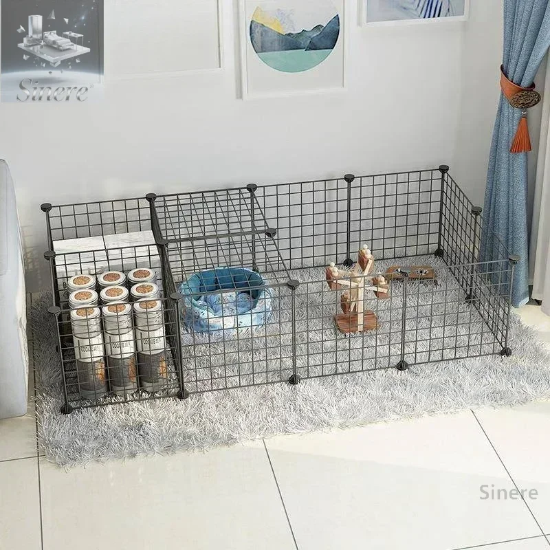 Dog cage Indoor medium-sized folding free space fence with toilet Household pet dog dog fence fence
Dog cage Indoor medium-sized folding free space fence with toilet Household pet dog dog fence fence