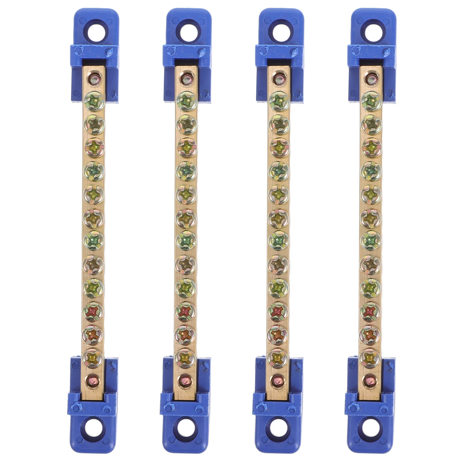 4pcs Copper Terminal Block Ground Bar Electrical Connectors Bus Bars High Power Terminals Wire Connector Circuit
4pcs Copper Terminal Block Ground Bar Electrical Connectors Bus Bars High Power Terminals Wire Connector Circuit