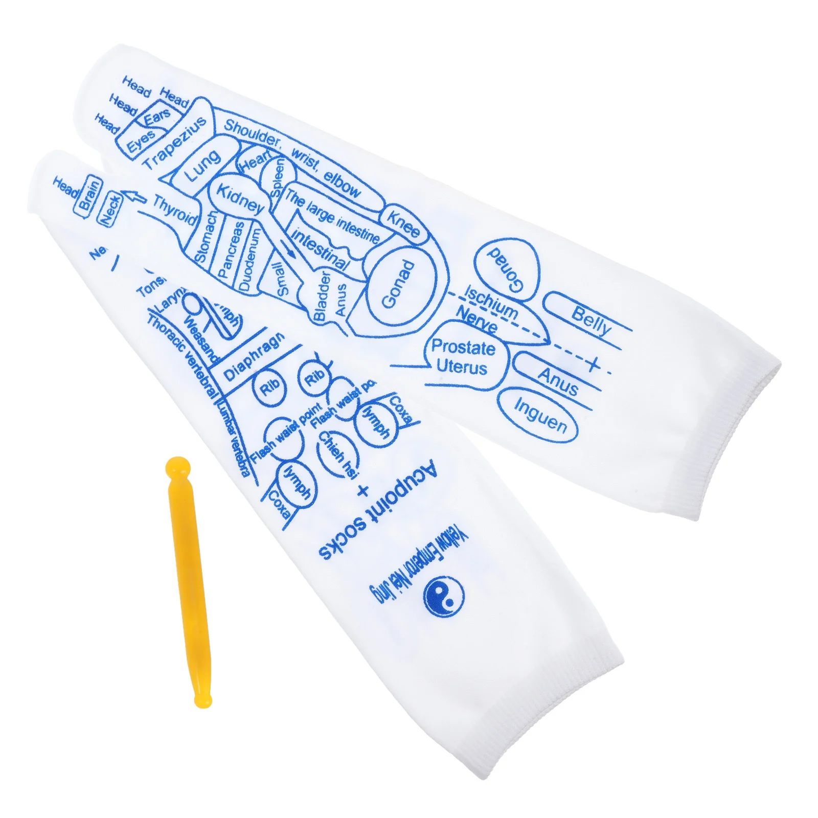 1Set Acupressure Reflexology Socks Breathable Thick Bottom Elastic Comfortable Foot Massage Socks Suitable for Yoga Running
1Set Acupressure Reflexology Socks Breathable Thick Bottom Elastic Comfortable Foot Massage Socks Suitable for Yoga Running