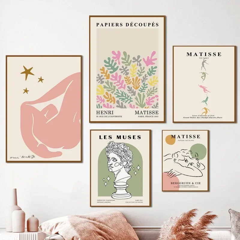 Henri Matisse Abstract Coral Flower Posters, Nordic Prints, Art Canvas Painting, Wall Pictures for Living Room Decor
Henri Matisse Abstract Coral Flower Posters, Nordic Prints, Art Canvas Painting, Wall Pictures for Living Room Decor