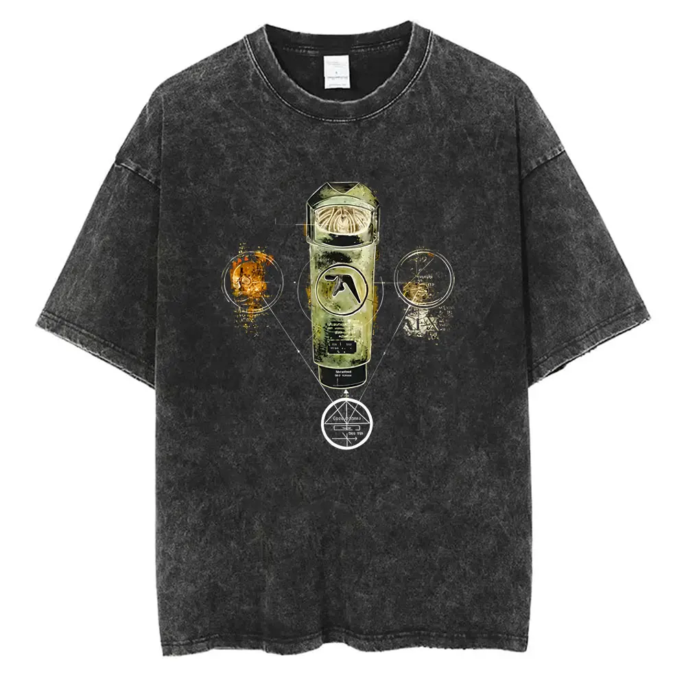 Washed Retro Aphex Twin Graphic T Shirt Men Women Korean Fashion Trend T-shirt Men's Casual Cotton Vintage Short Sleeve T-shirts
Washed Retro Aphex Twin Graphic T Shirt Men Women Korean Fashion Trend T-shirt Men's Casual Cotton Vintage Short Sleeve T-shirts