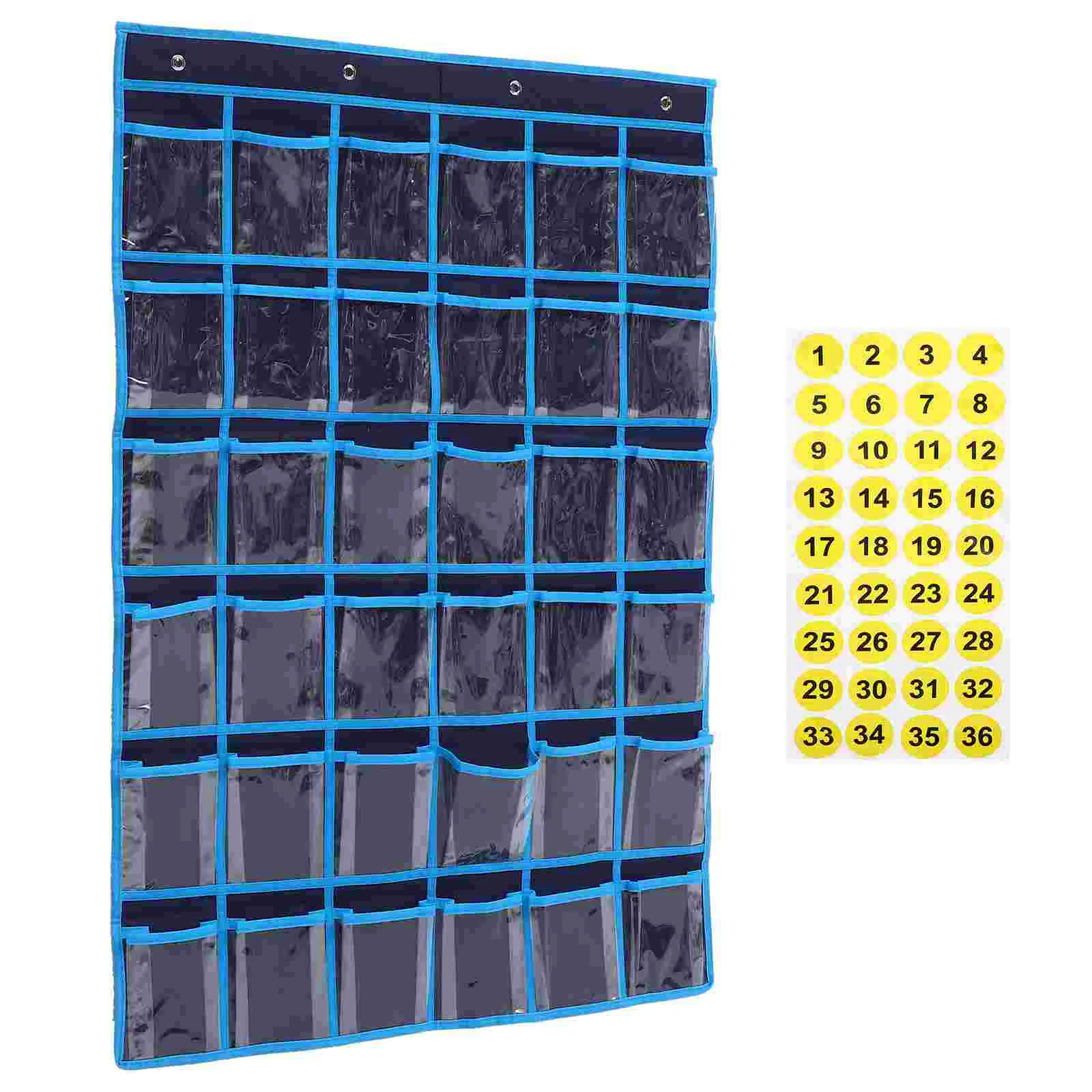 Calculator Storage Hanging Bag Child Headphones Classroom Pocket Charts Thickened Pvc Pencil over Door
Calculator Storage Hanging Bag Child Headphones Classroom Pocket Charts Thickened Pvc Pencil over Door
