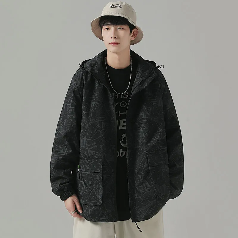 Fashion 2024 Men's Hooded Jackets Hip Hop Streetwear Harajuku Loose Coats Youth Zipper Short Windbreaker Outdoor Tops Clothing
Fashion 2024 Men's Hooded Jackets Hip Hop Streetwear Harajuku Loose Coats Youth Zipper Short Windbreaker Outdoor Tops Clothing