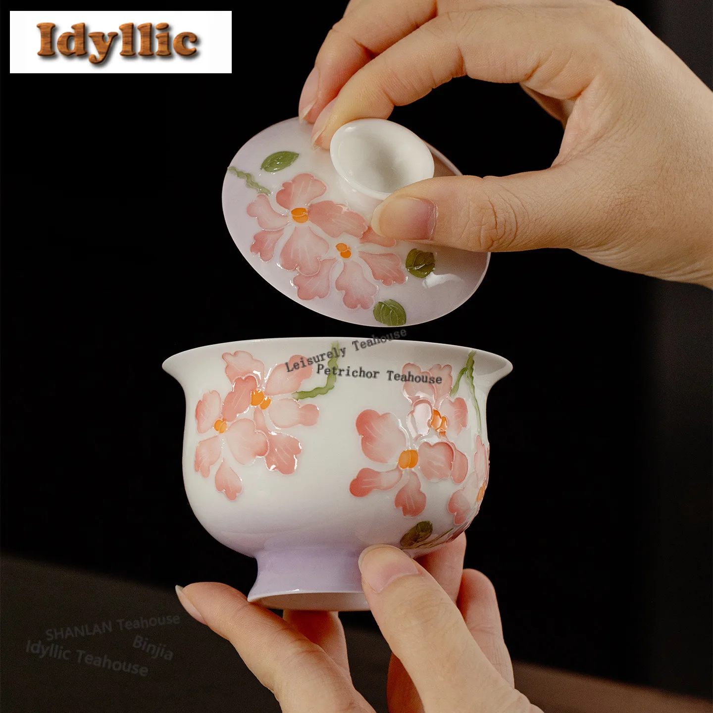 140ml Hand-painted Butterfly Orchid Gaiwan Elegant Tea Tureen Tea Bowl with Lid Kit Tea Maker Cover Bowl Tea Ceremony Decoration
140ml Hand-painted Butterfly Orchid Gaiwan Elegant Tea Tureen Tea Bowl with Lid Kit Tea Maker Cover Bowl Tea Ceremony Decoration
