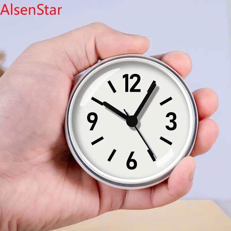 Mini Bathroom Sucker Clock Punch-free Anti-fog Waterproof Kitchen Bathroom Tile Desk Wall Adsorb Clock Watch Home Decoration
Mini Bathroom Sucker Clock Punch-free Anti-fog Waterproof Kitchen Bathroom Tile Desk Wall Adsorb Clock Watch Home Decoration