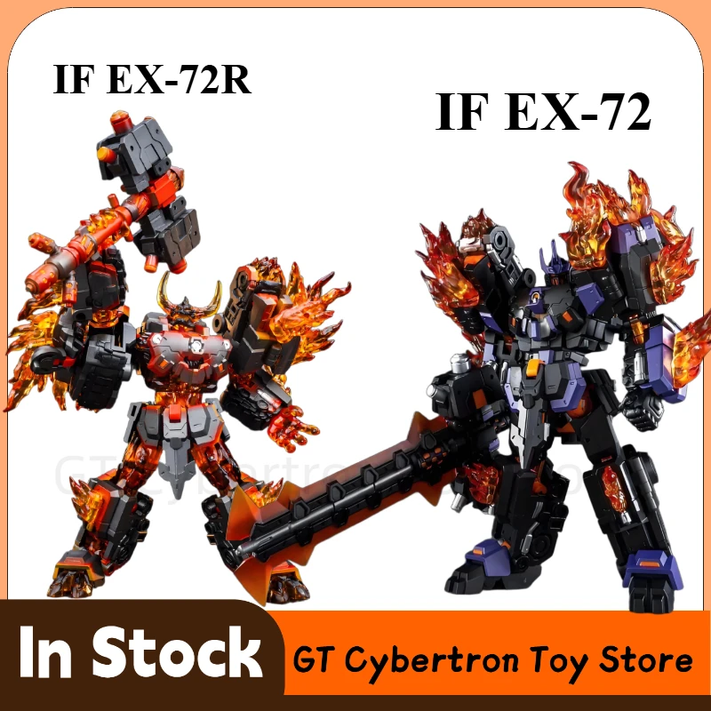 【 In Stock NOW 】 Transformation Toy IF EX-72 EX-72R Chaos Extinguishing - Luo Sui Small Scale Mobile Robot Model Toy
【 In Stock NOW 】 Transformation Toy IF EX-72 EX-72R Chaos Extinguishing - Luo Sui Small Scale Mobile Robot Model Toy