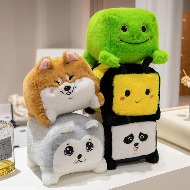 Cute Animal Plush Doll Square Cat Frog Doll Plush Toy Rabbit Panda Like Birthday Gift
Cute Animal Plush Doll Square Cat Frog Doll Plush Toy Rabbit Panda Like Birthday Gift