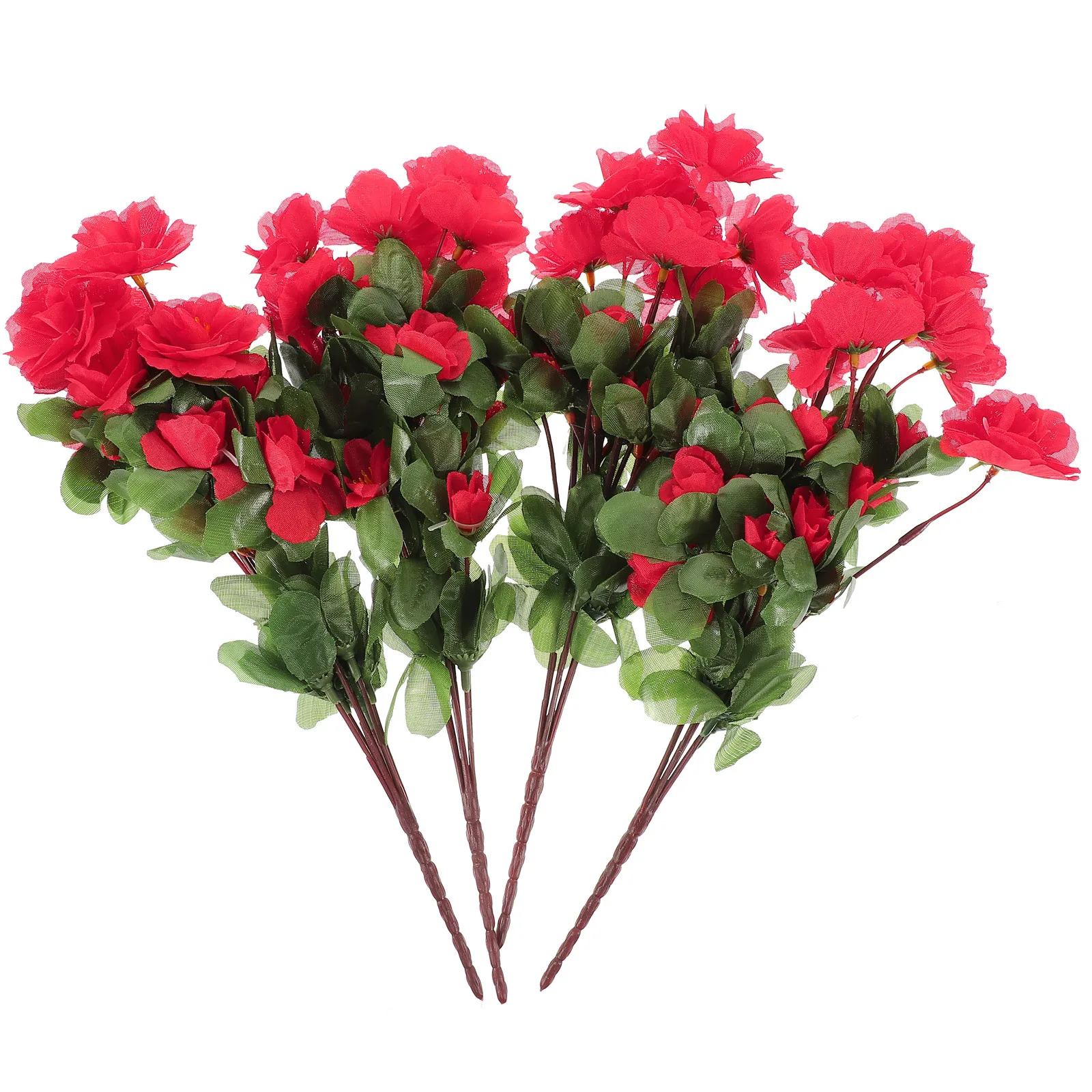 4Pcs Artificial Rhododendrons Fake Flower Decorations Long-Lasting Faux Plants for Centerpieces Backdrop Garden Home Banquet
4Pcs Artificial Rhododendrons Fake Flower Decorations Long-Lasting Faux Plants for Centerpieces Backdrop Garden Home Banquet