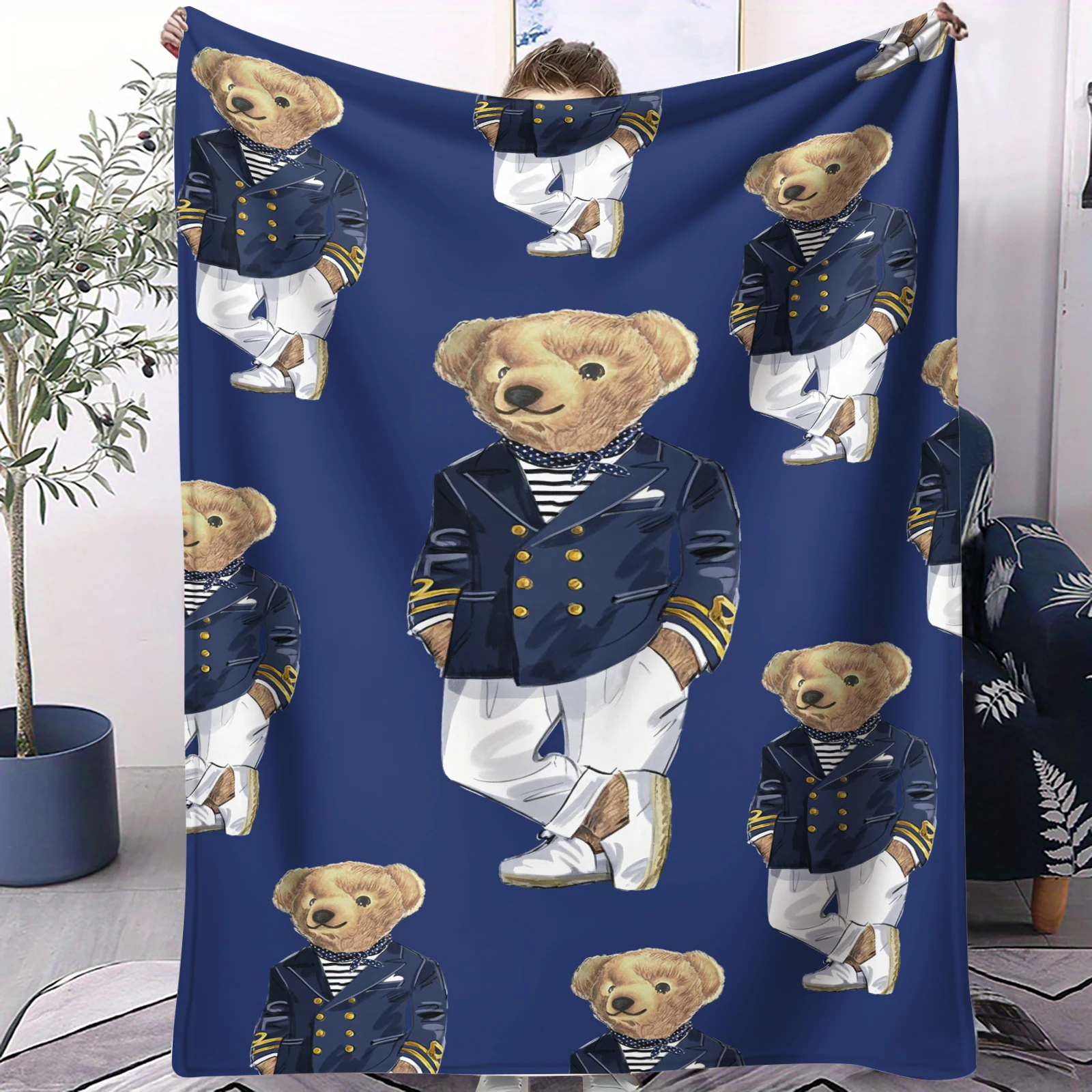 Многофункциональное универсальное одеяло с принтом медведя P-PoloS, 1 шт., для офиса, путешествий, комфортного отдыха, кемпинга, подарок для фанатов
Многофункциональное универсальное одеяло с принтом медведя P-PoloS, 1 шт., для офиса, путешествий, комфортного отдыха, кемпинга, подарок для фанатов