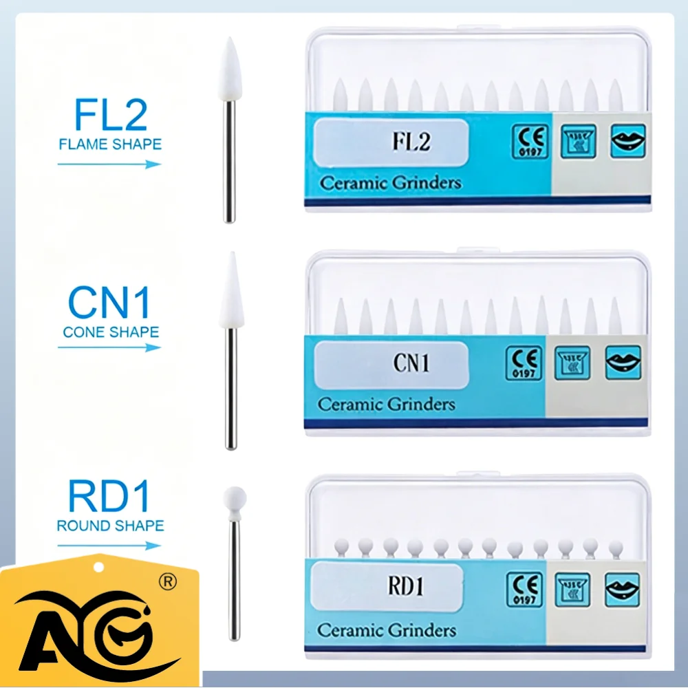 AG Dental Polishing Stone Handpiece Burs FG Cone Flame Dentist Teeth Whiting Dentist Tools Ceramic Grinders Care 12Pcs/Pack
AG Dental Polishing Stone Handpiece Burs FG Cone Flame Dentist Teeth Whiting Dentist Tools Ceramic Grinders Care 12Pcs/Pack