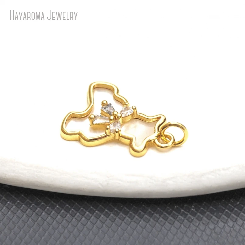 5Pcs Copper Little Bear Animal Wholesale Gold Color Invisible Setting White Shell Metal Cubic Zirconia Pendant Charms
5Pcs Copper Little Bear Animal Wholesale Gold Color Invisible Setting White Shell Metal Cubic Zirconia Pendant Charms