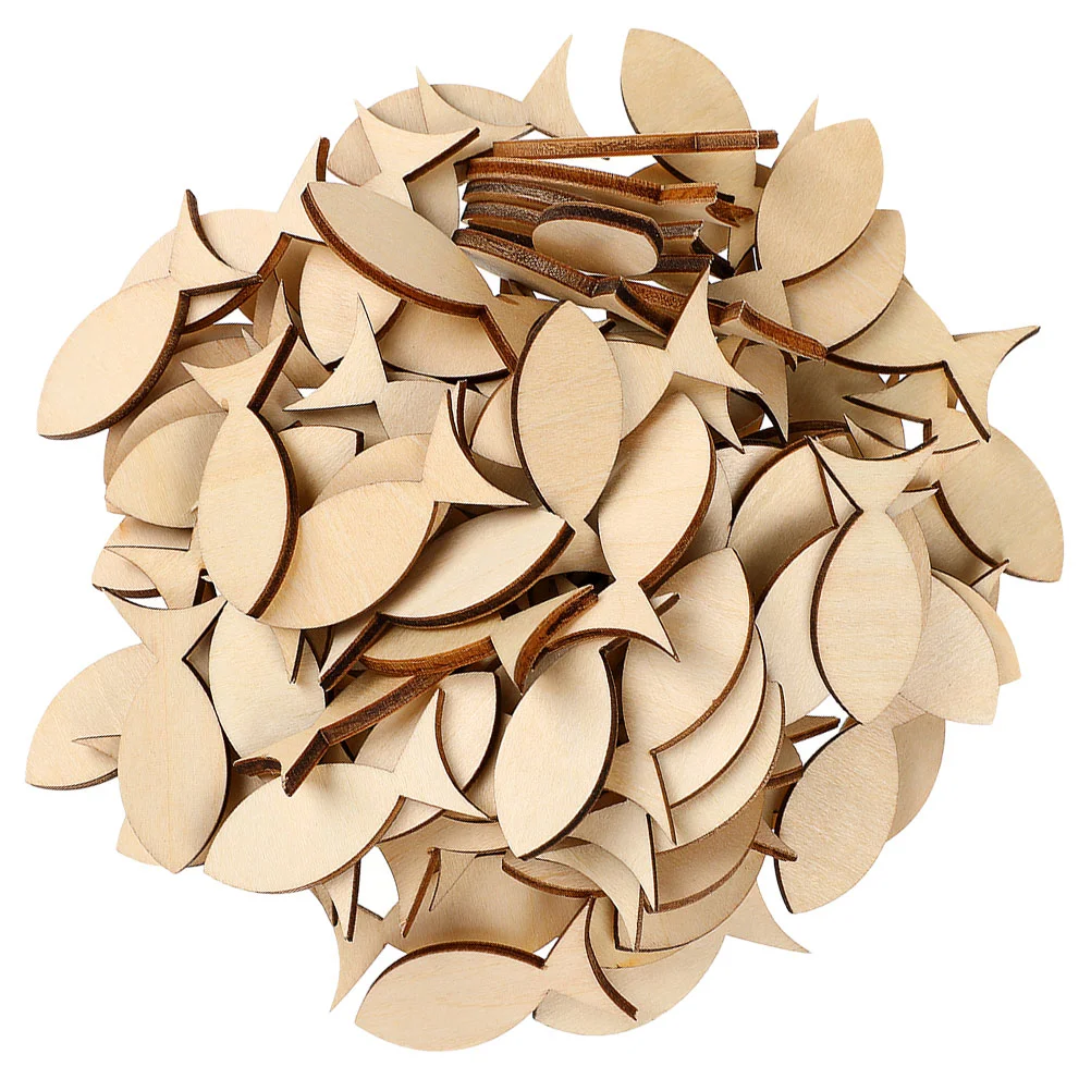 50 Pcs Solid Fish on Wooden Board Sea Simulation Frogfish Log Leaf Animals Decor Slices Cutouts Unfinished DIY Chips
50 Pcs Solid Fish on Wooden Board Sea Simulation Frogfish Log Leaf Animals Decor Slices Cutouts Unfinished DIY Chips