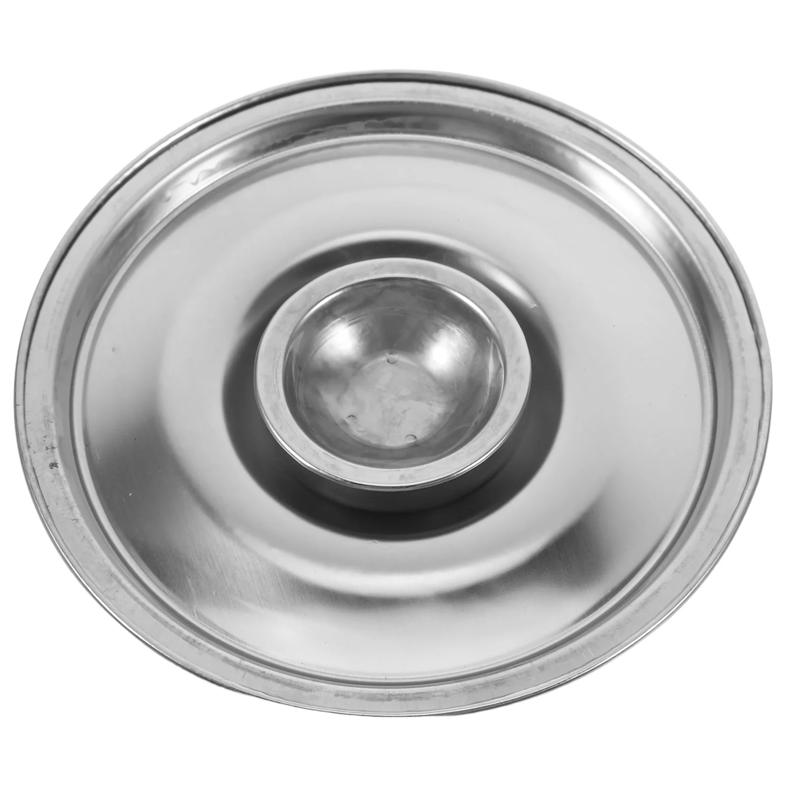 Stainless Steel Universal Lid 10cm Mini Stainless Steel Bowl Lid Cooking Pot Cover Seasoning Basin Lid Cookware Lid Replacement
Stainless Steel Universal Lid 10cm Mini Stainless Steel Bowl Lid Cooking Pot Cover Seasoning Basin Lid Cookware Lid Replacement