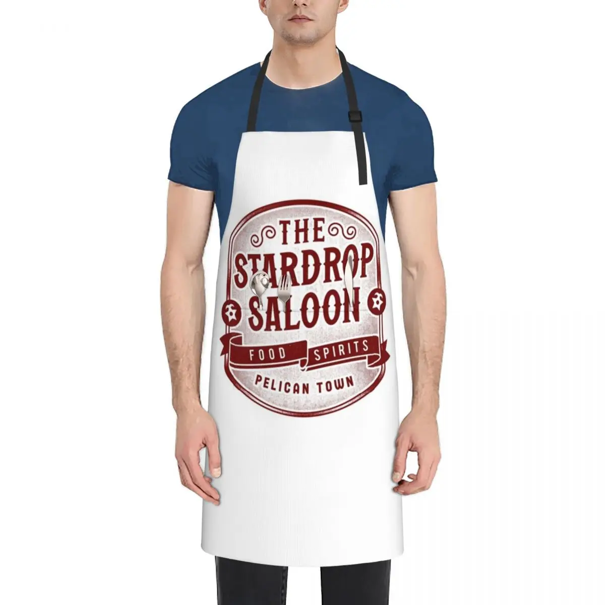 The Stardrop Saloon Emblem Apron Sexy household woman for women with pocket Apron
The Stardrop Saloon Emblem Apron Sexy household woman for women with pocket Apron