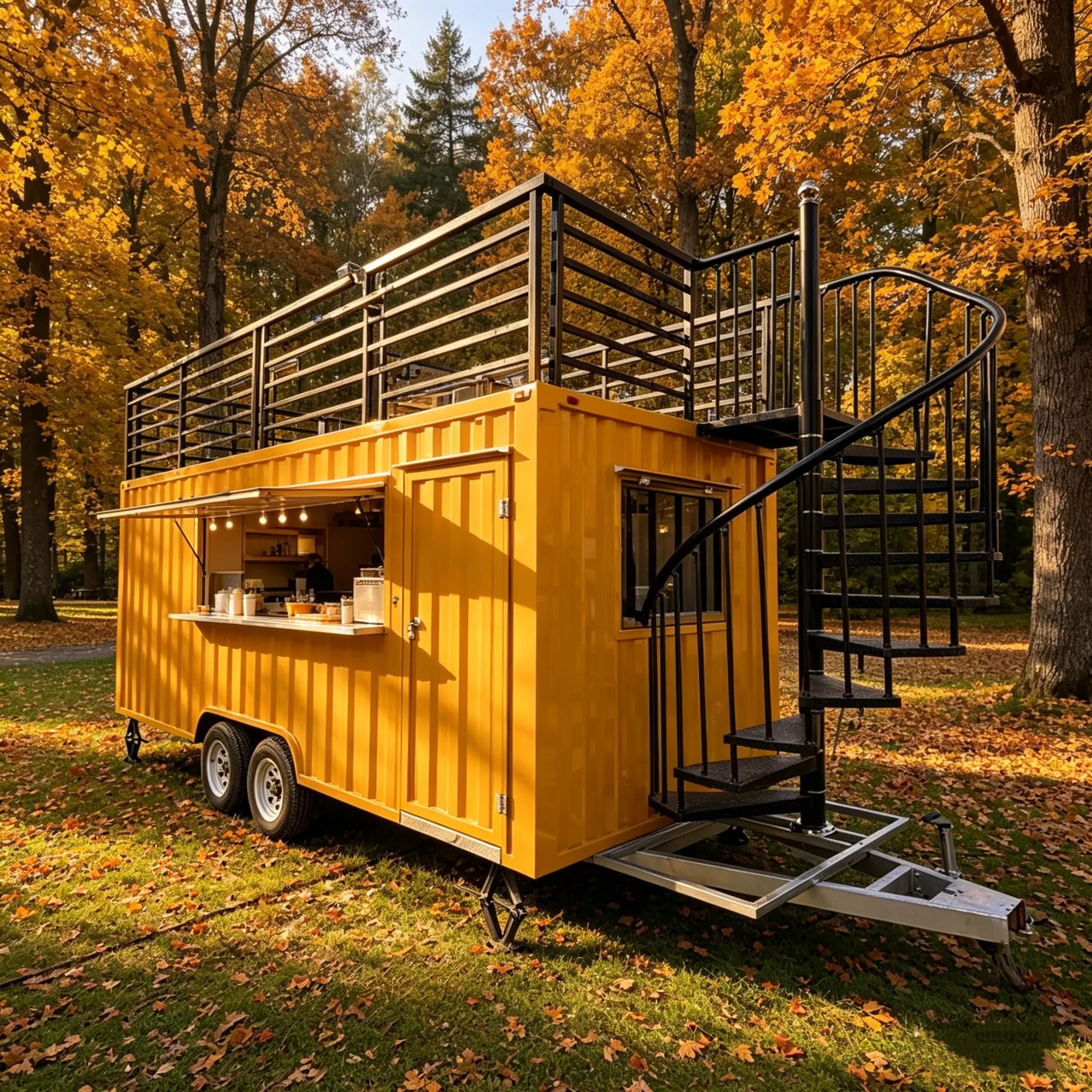 Mobile Restaurant 18 FT Food Trailers Fully Equipped Container Kitchen Mobile Food Truck Sandwich Taco Coffee Bar Cart
Mobile Restaurant 18 FT Food Trailers Fully Equipped Container Kitchen Mobile Food Truck Sandwich Taco Coffee Bar Cart