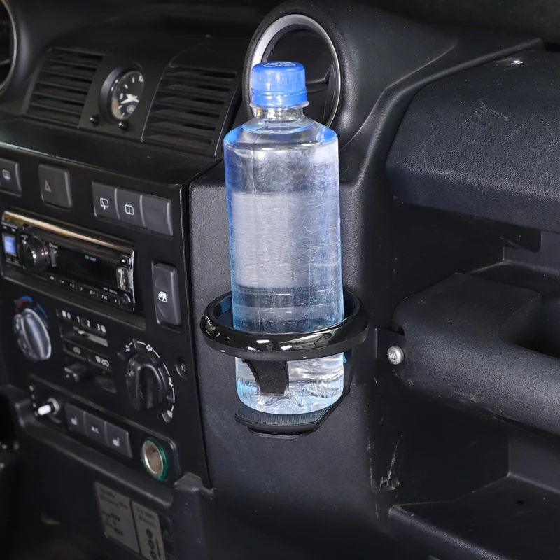 metyoucar For Land Rover Defender 90 110 130 2004-18 Carbon Steel Black Car Center Console Water Cup Holder Trim Car Accessories
metyoucar For Land Rover Defender 90 110 130 2004-18 Carbon Steel Black Car Center Console Water Cup Holder Trim Car Accessories