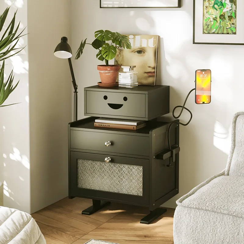 Bedroom creative bedside table, children's small cute bedside storage cabinet, robotic shelf, modern sofa side cabinet BB300GG
Bedroom creative bedside table, children's small cute bedside storage cabinet, robotic shelf, modern sofa side cabinet BB300GG