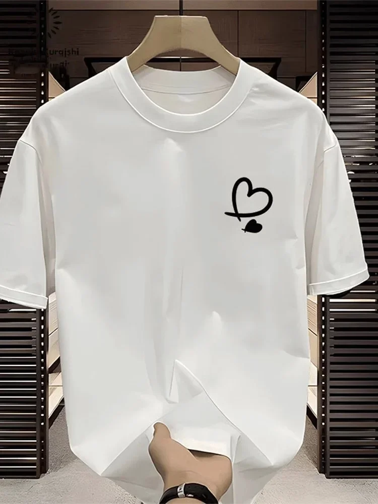 Short sleeved cotton T-shirt for Men And Kids 2026 summer casual loose half sleeved versatile top printed T-shirt
Short sleeved cotton T-shirt for Men And Kids 2026 summer casual loose half sleeved versatile top printed T-shirt