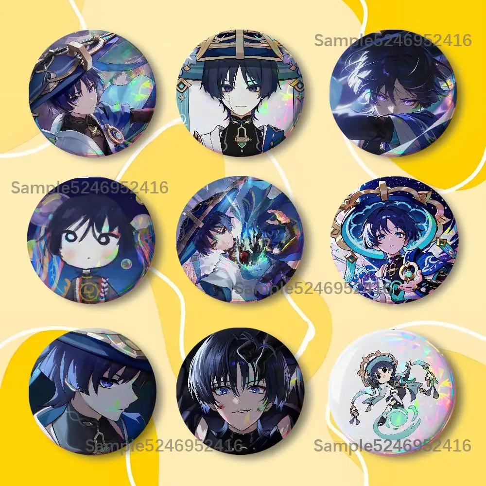 S-Scaramouche Genshin Impact Badge Brooch Figure Lapel Pins Clothes Backpack Fashion Cute Collection Decoration Display
S-Scaramouche Genshin Impact Badge Brooch Figure Lapel Pins Clothes Backpack Fashion Cute Collection Decoration Display