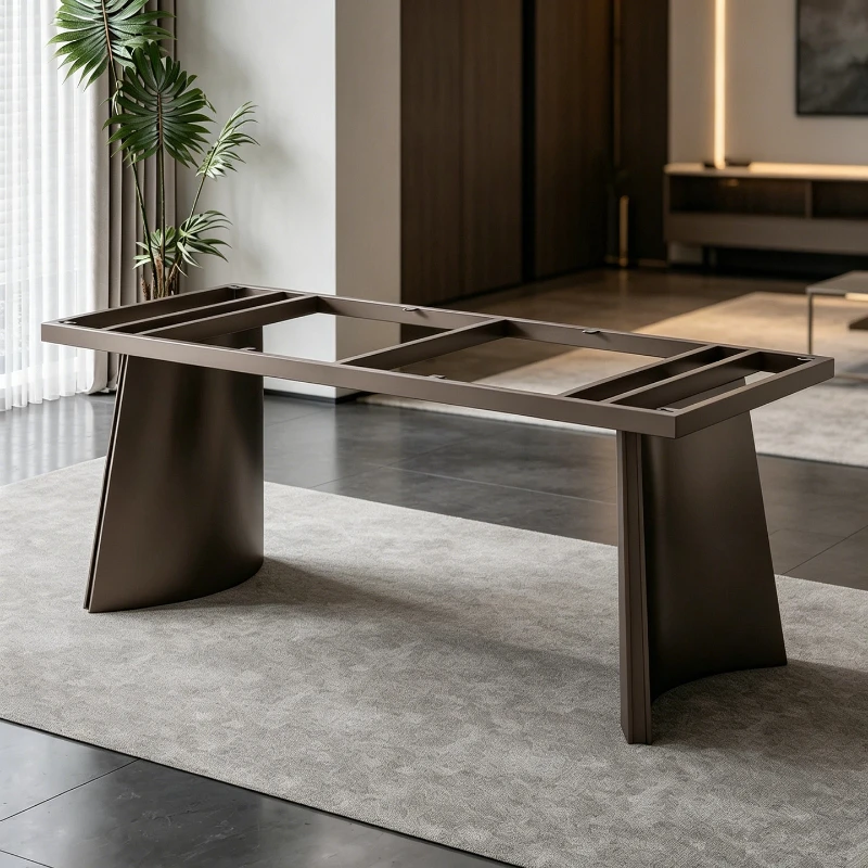 Stainless steel table feet Nordic style metal table legs bracket large board table furniture accessories
Stainless steel table feet Nordic style metal table legs bracket large board table furniture accessories