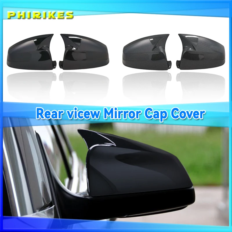 Carbon Fiber Look Black Rearview Side Mirror cover Caps For BMW 5-Series E60 E61 LCI Sedan 2008 2009 2010 
Carbon Fiber Look Black Rearview Side Mirror cover Caps For BMW 5-Series E60 E61 LCI Sedan 2008 2009 2010