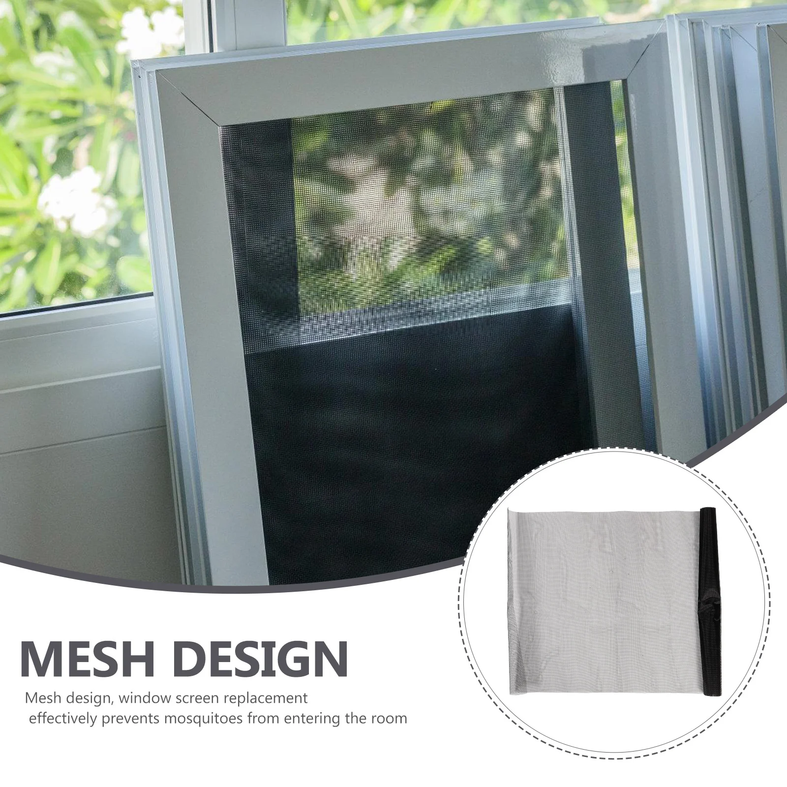DIY Home Window Screen Mesh 1Set Durable Easy Install Replacement Door Practical Long Service Screen Door Mesh
DIY Home Window Screen Mesh 1Set Durable Easy Install Replacement Door Practical Long Service Screen Door Mesh