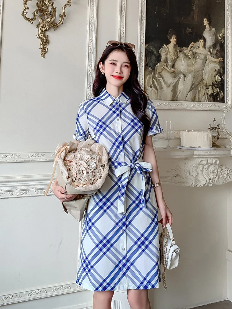 Sweet Style Betty Summer 2025 Women's Shirt Dress Slim Fit Short Sleeve Elegant Quality Cotton Straight Tube Dress
Sweet Style Betty Summer 2025 Women's Shirt Dress Slim Fit Short Sleeve Elegant Quality Cotton Straight Tube Dress