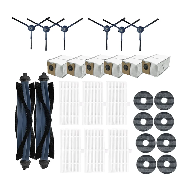 B84B-For Eufy Omni C20 Vacuum Cleaner Accessories Cleaner Parts Replacement Main Side Brush Mop Filter Dust Bags
B84B-For Eufy Omni C20 Vacuum Cleaner Accessories Cleaner Parts Replacement Main Side Brush Mop Filter Dust Bags