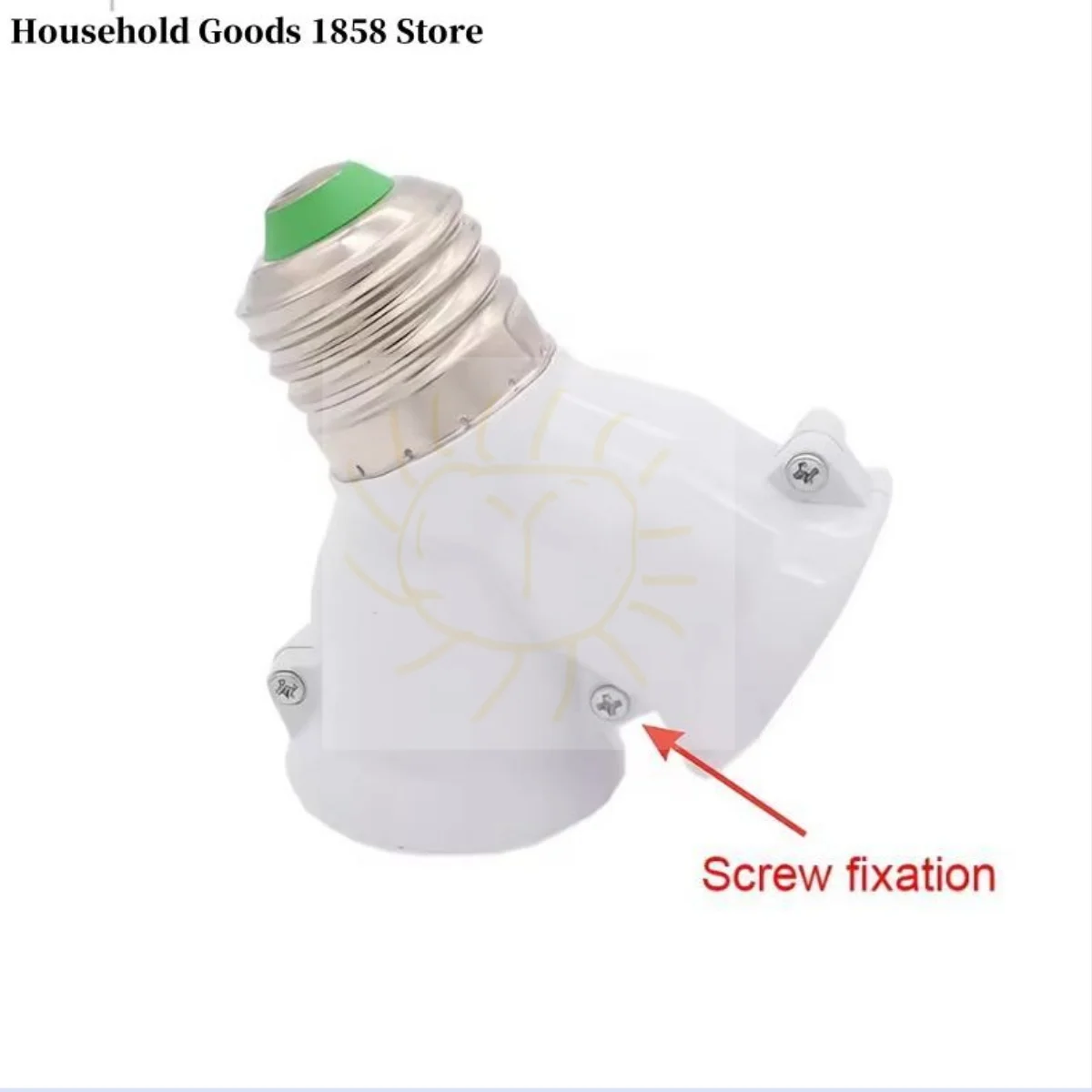 E27 1/2 Conversion Head Bulb Socket Creative 2-e27 Lamp Holder Extender Distributor Converter Plug
E27 1/2 Conversion Head Bulb Socket Creative 2-e27 Lamp Holder Extender Distributor Converter Plug