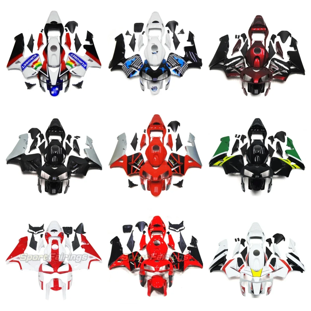 For HONDA CBR600RR CBR 600RR CBR 600 RR F5 2003 - 2004 Motorcycle fairing body kit ABS injection molding
For HONDA CBR600RR CBR 600RR CBR 600 RR F5 2003 - 2004 Motorcycle fairing body kit ABS injection molding