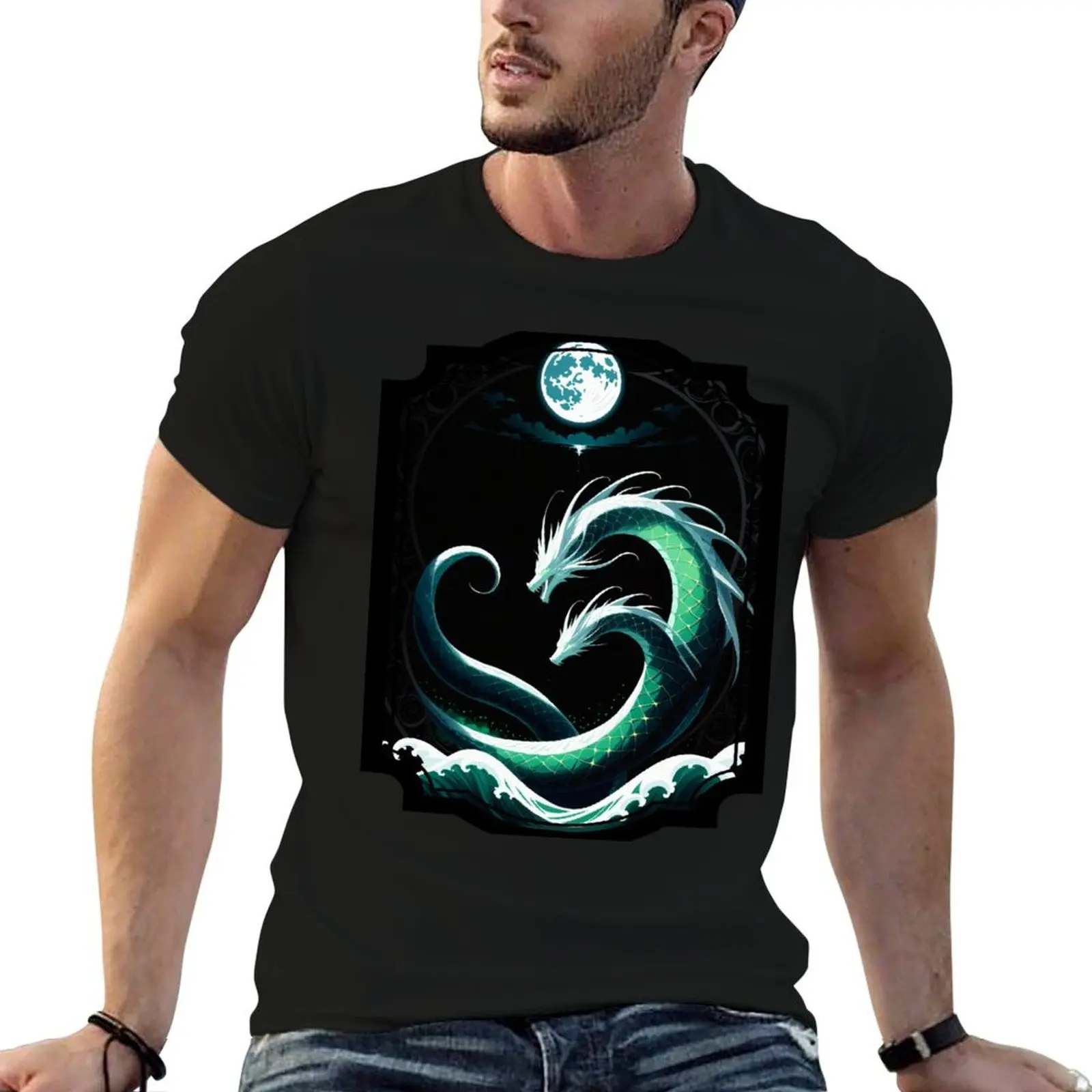 Moonlit Sea Serpent T-Shirt t shirt men 100% cotton luxury brand funny t shirts dark humor T-Shirt
Moonlit Sea Serpent T-Shirt t shirt men 100% cotton luxury brand funny t shirts dark humor T-Shirt