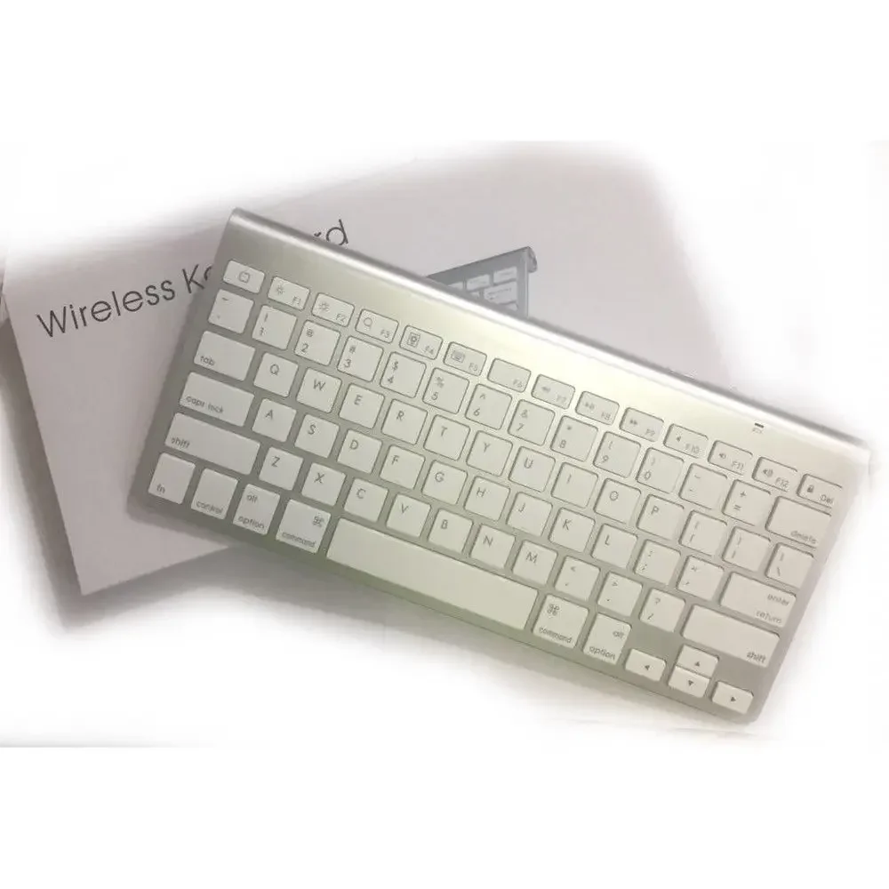 Brand New Ultra Slim Universal Bluetooth 3.0 Wireless Keyboard for Apple iPhone iPad Samsung Galaxy PC Laptop
Brand New Ultra Slim Universal Bluetooth 3.0 Wireless Keyboard for Apple iPhone iPad Samsung Galaxy PC Laptop