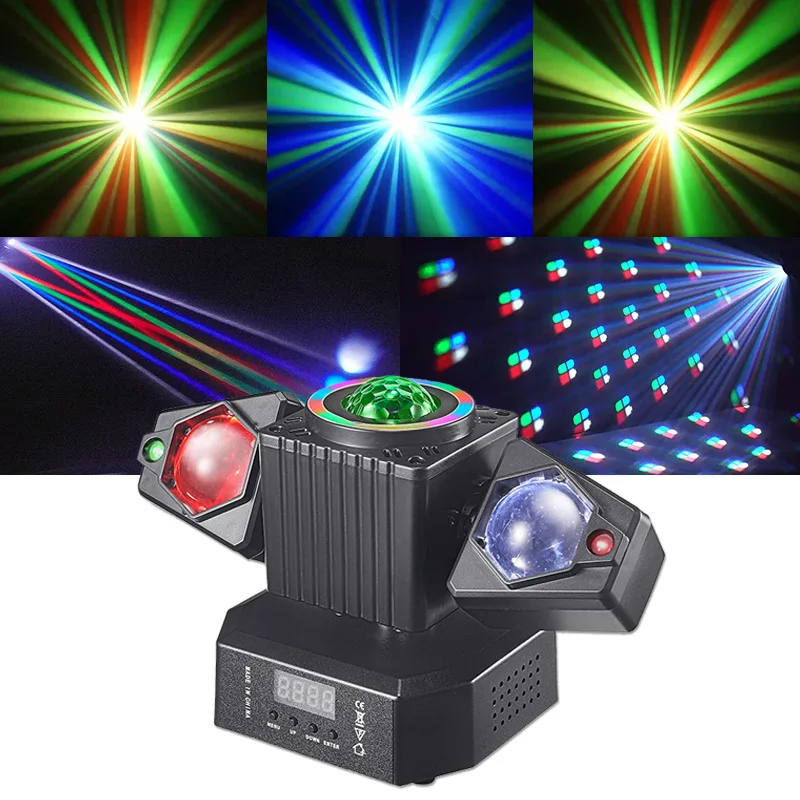 Dual-Head Motorized Stage Lighting mobile head light Sound Activated Party Light Moving Head Strobe DJ Light for KTV/Bar/Stage
Dual-Head Motorized Stage Lighting mobile head light Sound Activated Party Light Moving Head Strobe DJ Light for KTV/Bar/Stage