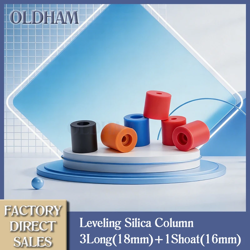 Oldham 4pcs Leveling Silica Column High Temperature Silicone Solid Spacer Hot Bed Leveling Column for Ender3 3S 3 Pro 3 V2 CR10
Oldham 4pcs Leveling Silica Column High Temperature Silicone Solid Spacer Hot Bed Leveling Column for Ender3 3S 3 Pro 3 V2 CR10