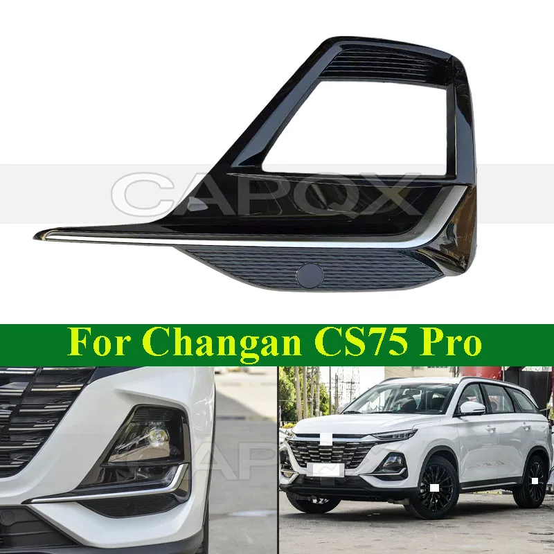 CAPQX Front Fog Light Frame Cover For Changan CS75 Pro Front Fog Lamp Frame Foglight Frame Front Bumper Grill
CAPQX Front Fog Light Frame Cover For Changan CS75 Pro Front Fog Lamp Frame Foglight Frame Front Bumper Grill