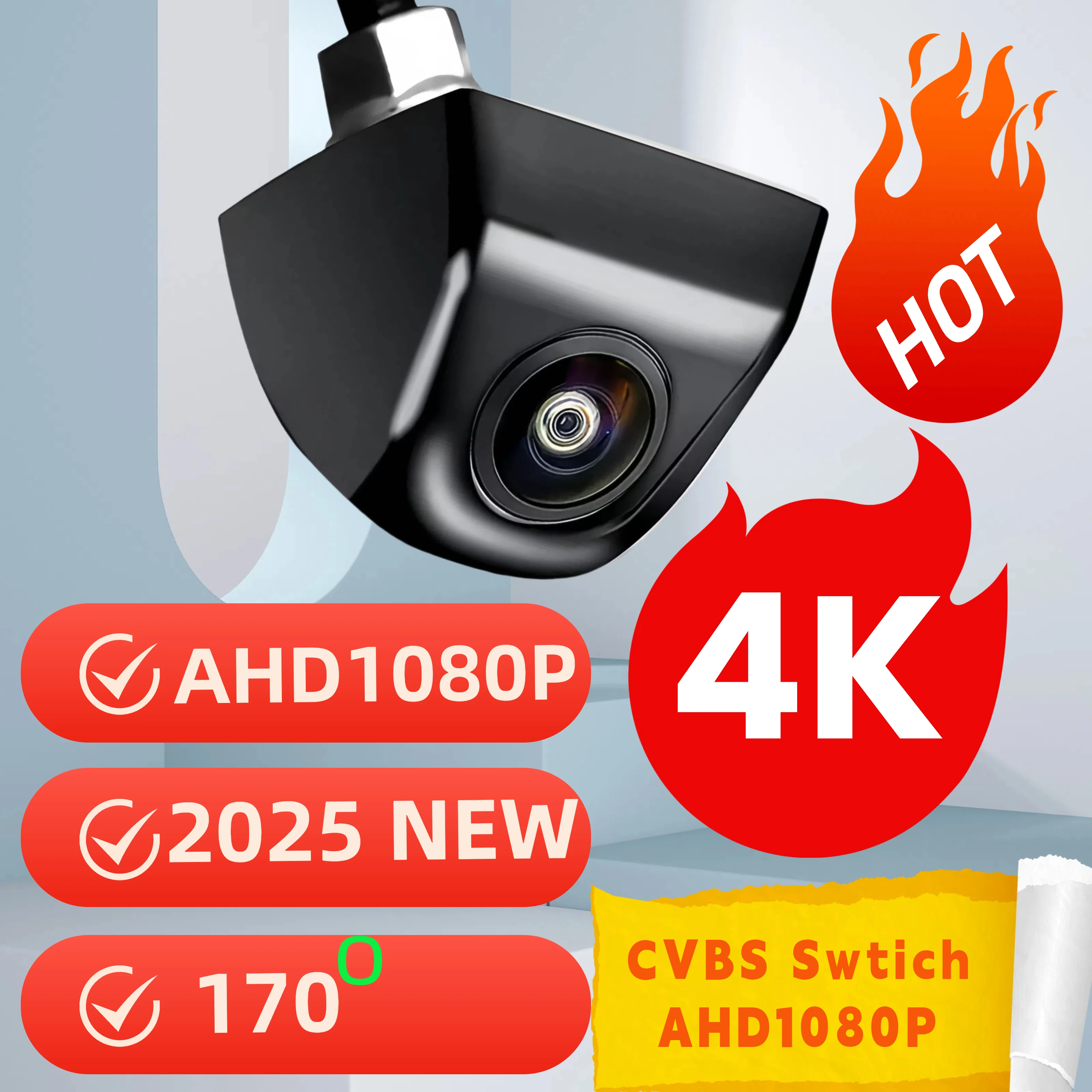 CVBS Turn AHD 1920x1080P 170 Degree FishEyes Night Vision HD Vehicle Car Rear View Camera for Parking Reverse
CVBS Turn AHD 1920x1080P 170 Degree FishEyes Night Vision HD Vehicle Car Rear View Camera for Parking Reverse