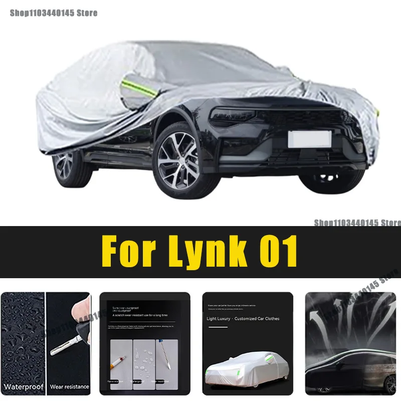 Full Car Covers Outdoor Sun UV Protection Dust Rain Snow Oxford cover Protective For Lynk 01 Accessories car umbrella
Full Car Covers Outdoor Sun UV Protection Dust Rain Snow Oxford cover Protective For Lynk 01 Accessories car umbrella