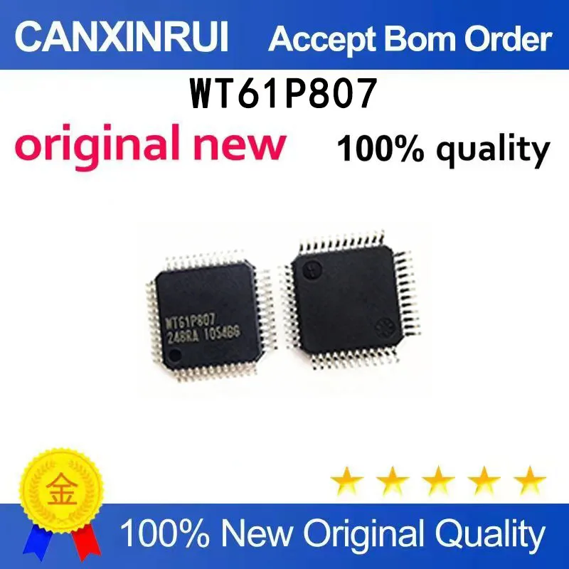 (5-100 pieces)Brand new original WT61P807 QFP48 LCD screen chip IC in stock
(5-100 pieces)Brand new original WT61P807 QFP48 LCD screen chip IC in stock