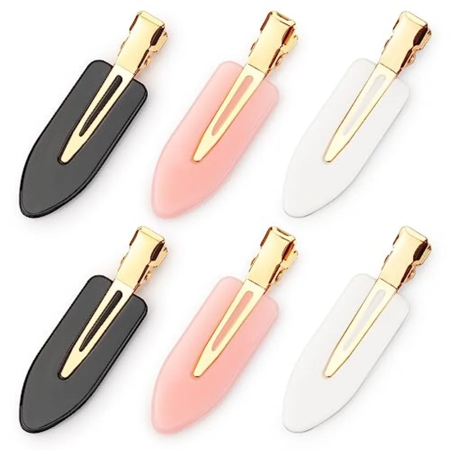6 Pcs Creaseless Hair Clips No ben No Crease Hair Clip Makeup Clips for Women an Girls Flat Hair Clips for Hairstyling Salon Go
6 Pcs Creaseless Hair Clips No ben No Crease Hair Clip Makeup Clips for Women an Girls Flat Hair Clips for Hairstyling Salon Go