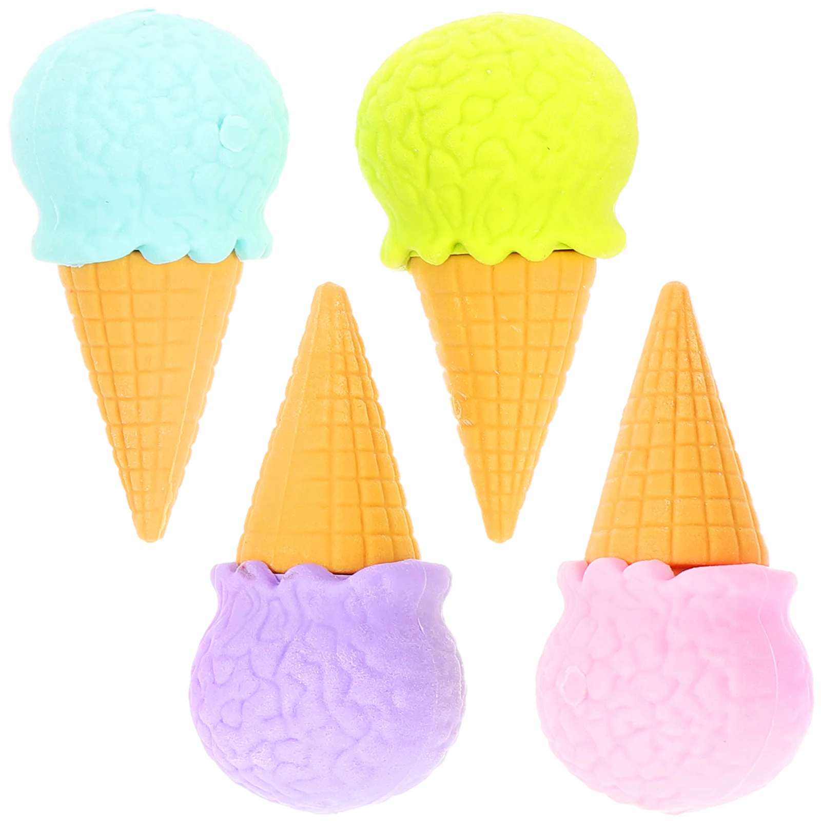4 Pcs Mini Ice Cream Shaped Cartoon Food Rubber Erasers for Classroom Kids Party Gifts Cute Portable Drawing for Classroom
4 Pcs Mini Ice Cream Shaped Cartoon Food Rubber Erasers for Classroom Kids Party Gifts Cute Portable Drawing for Classroom