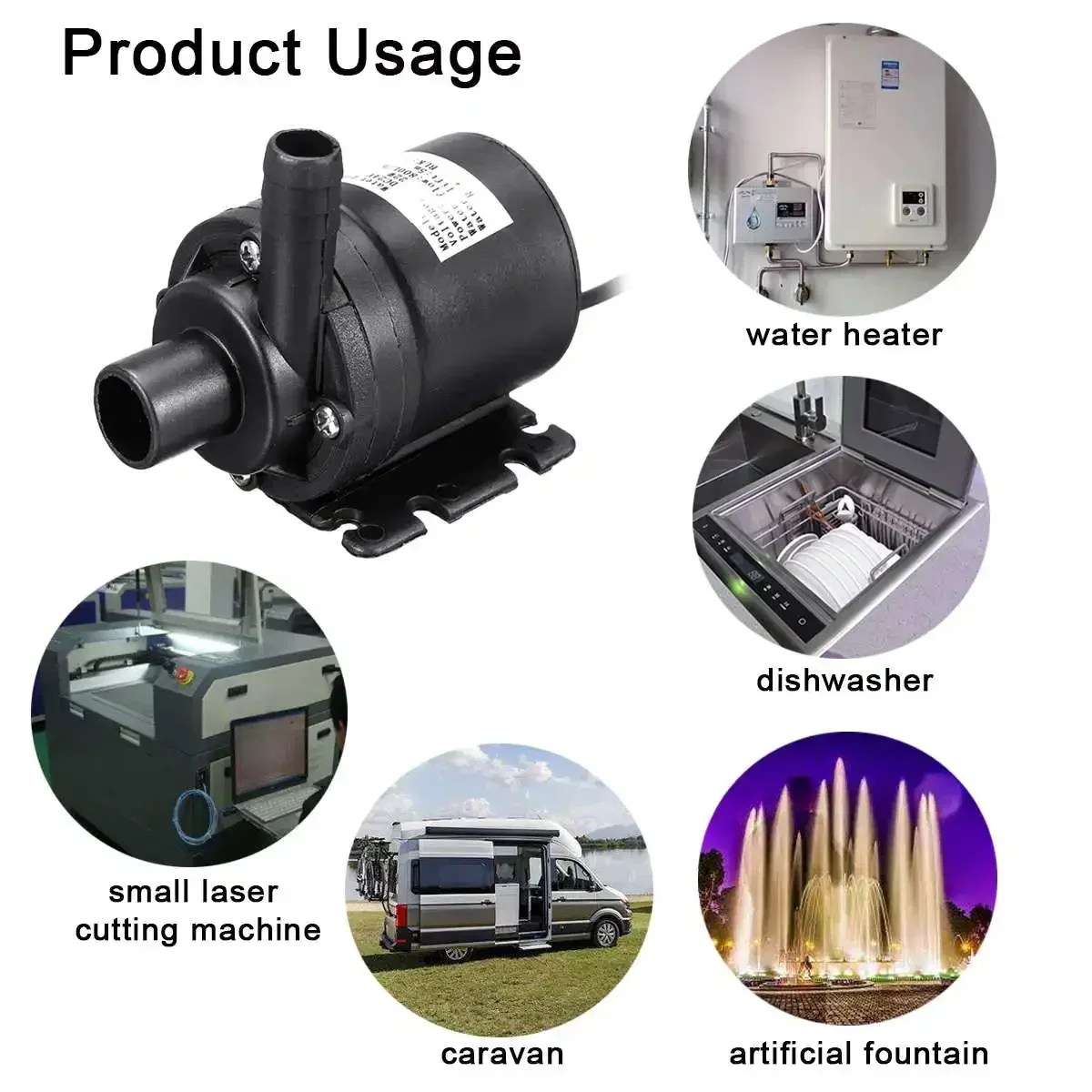Погружной солнечный насос 5м, 24В/12В, 800 л/ч, бесщеточный, большой производительности, для циркуляции горячей воды, полива и мойки, 12В
Погружной солнечный насос 5м, 24В/12В, 800 л/ч, бесщеточный, большой производительности, для циркуляции горячей воды, полива и мойки, 12В