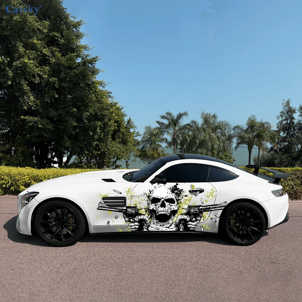 Evil Skull splash Car Side Sticker PVC Self Waterproof Stick Striking Auto Exterior Accessories Decor Protect Gift for Car Lover
Evil Skull splash Car Side Sticker PVC Self Waterproof Stick Striking Auto Exterior Accessories Decor Protect Gift for Car Lover