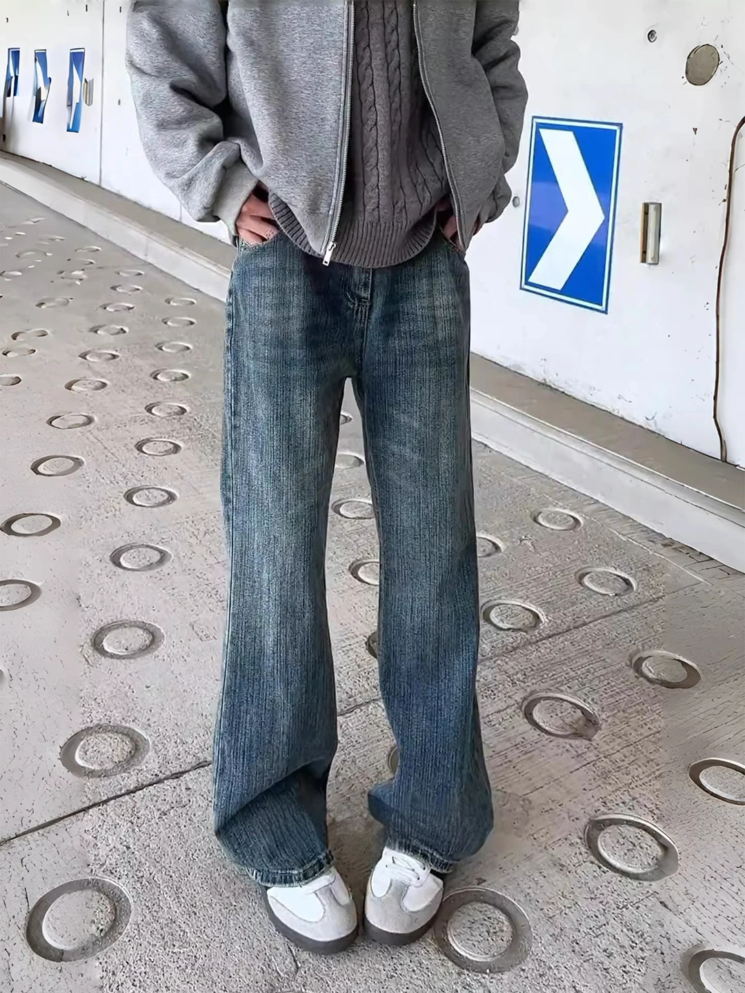 Retro Waed Blue Bamboo Node Men's Jeans Spring Autumn American Vibe Slim Straight Micro Flared Pants Clean Fit Casual Wear
Retro Waed Blue Bamboo Node Men's Jeans Spring Autumn American Vibe Slim Straight Micro Flared Pants Clean Fit Casual Wear