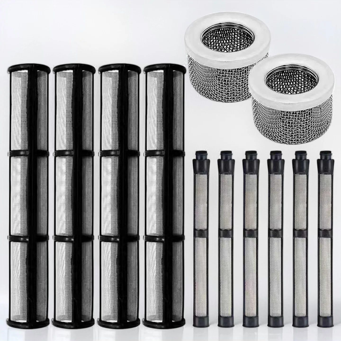 12Pcs Airless Paint Sprayer Filter Kit 60/100 Mesh Manifold Gun Suction Strainer Parts
12Pcs Airless Paint Sprayer Filter Kit 60/100 Mesh Manifold Gun Suction Strainer Parts
