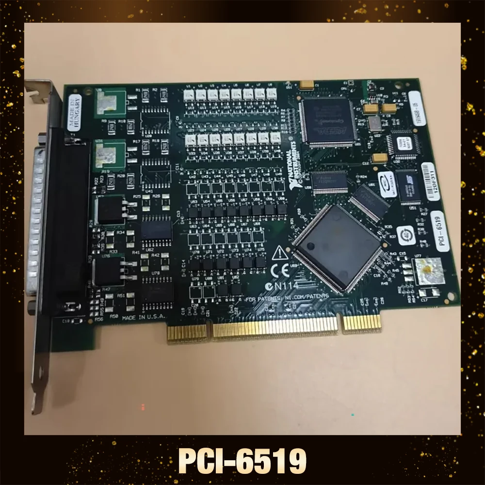 PCI-6519 для карты сбора данных N I, промышленная цифровая карта ввода-вывода 779085 -01
PCI-6519 для карты сбора данных N I, промышленная цифровая карта ввода-вывода 779085 -01